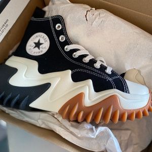 Converse Run Star Motion Hi canvas platform sneakers